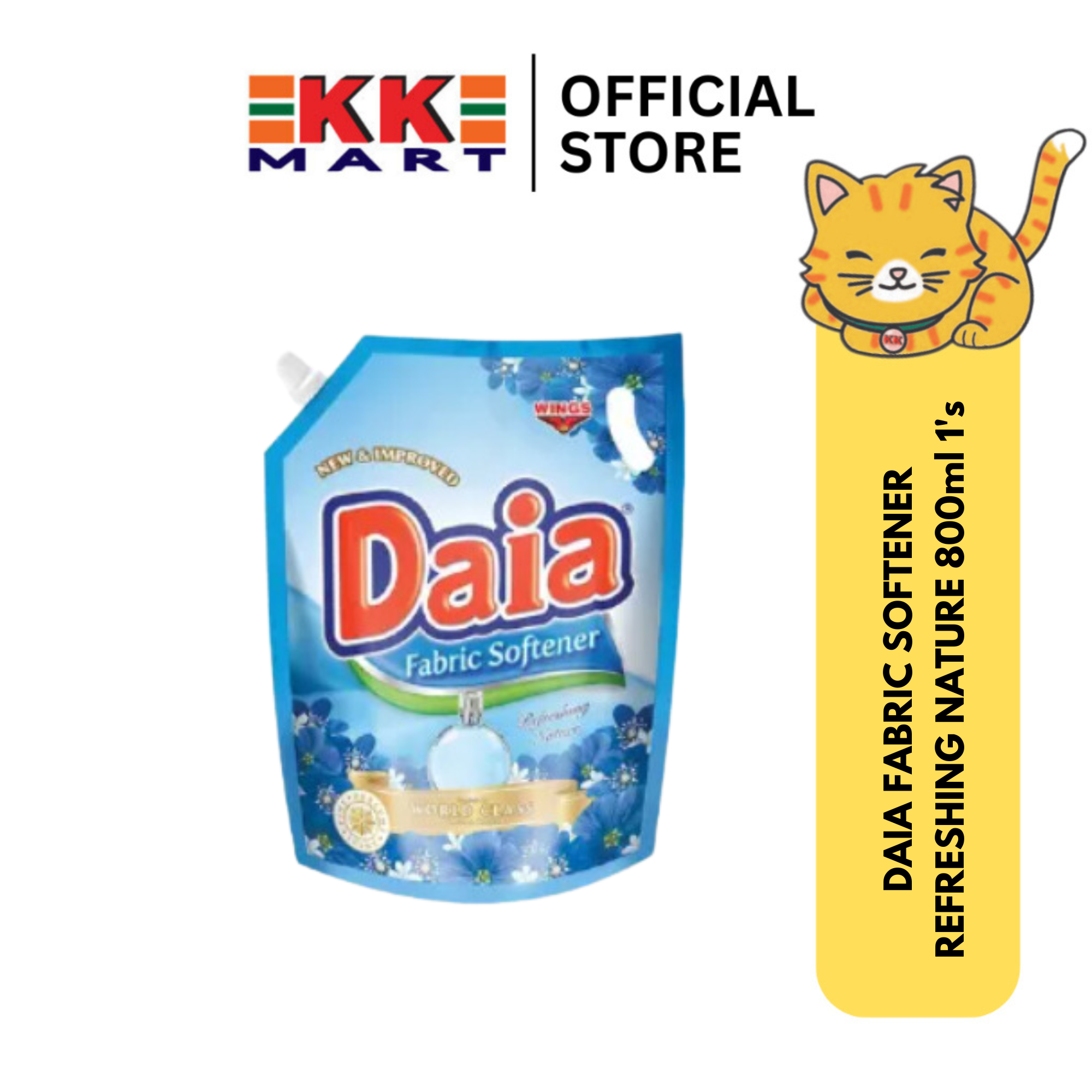 Daia Fabric Softener Refreshing Nature 800ml